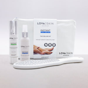 
                  
                    Load image into Gallery viewer, LOVASKIN INSTANT FOOT PEEL Deluxe Kit - 25 Beauty pedicure treatments
                  
                